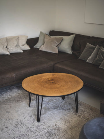 Hirnholzcouchtisch - Eiche