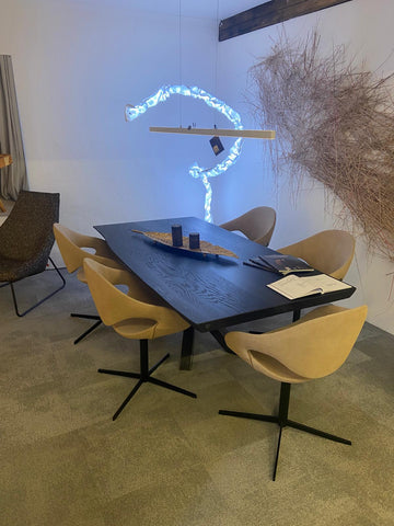 Esstisch Eiche_ A1343 inkl. Stühle