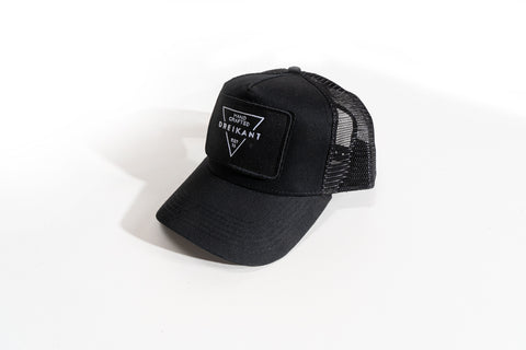 Dreikant Cap "Patch Black"