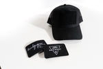 Dreikant Cap "Patch Black"