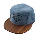 Dreikant Cap "Timber Light Blue"