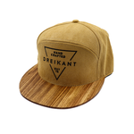 Dreikant Cap "Timber Beige"