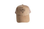 Dreikant Cap "Patch Beige"
