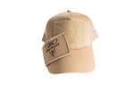 Dreikant Cap "Patch Beige"